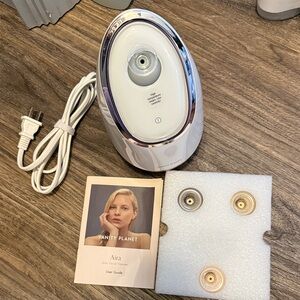Vanity Planet Aira White Ionic Facial Steamer - White